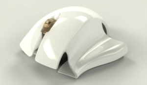 Computer Mouse 3D Rendering CAD