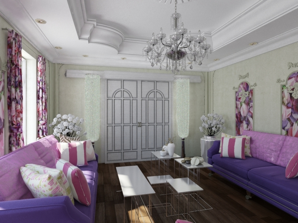 Interior Design 3D Rendering