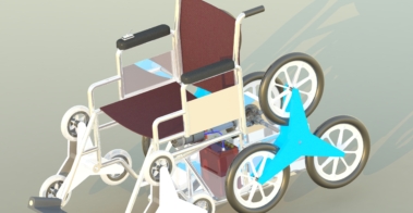 stair climbing wheelchair design