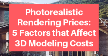 Photorealistic Rendering Prices