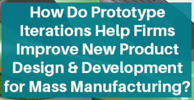 Iterative design in product development and prototyping
