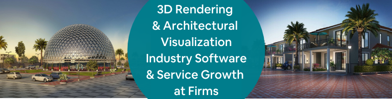 3D Rendering & Architectural Visualization Industry Software & Service Growth at Firms