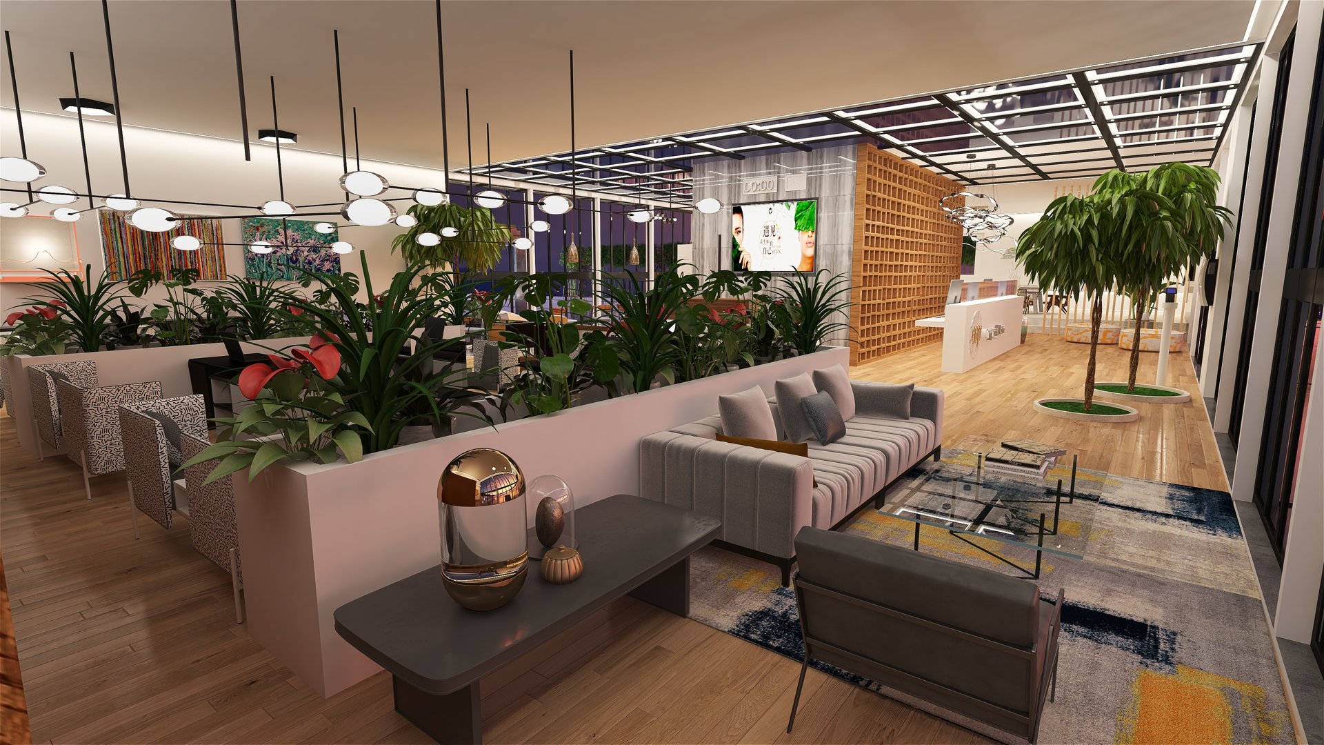 Commercial 3D Interior Rendering