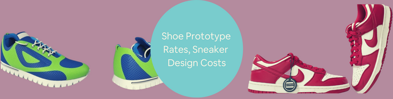 Shoe Prototype Rates, Sneaker Design Costs & Runner 3D Modeling Pricing for  Companies