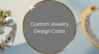 High Quality Custom 3D Jewelry Design Costs, 3D Modeling Rates and Rendering Pricing