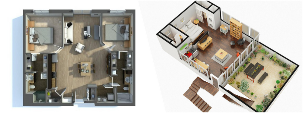 How Architectural Companies Design 3d Floor Plans For Residential Home Design Cad Crowd Bob 4969