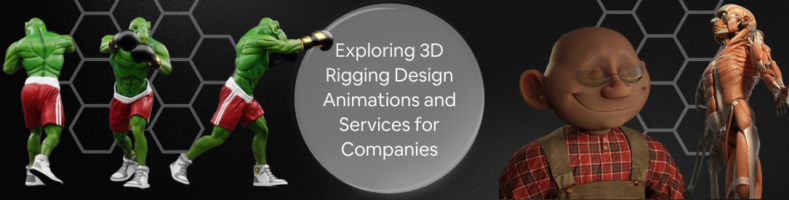 3D RIGGING ANIMATION DESIGN BANNER