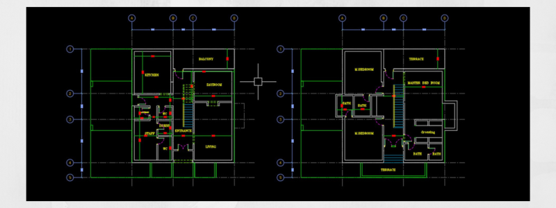 2d drawings for real estate