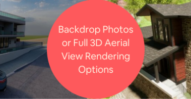 3d aerial view rendering services