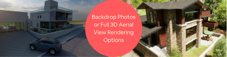 3d aerial view rendering services