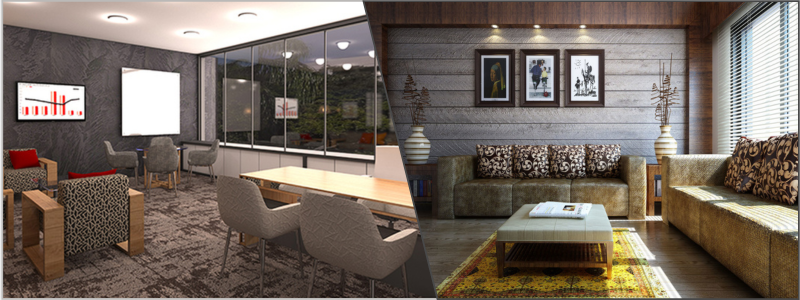 commercial interior rendering firm