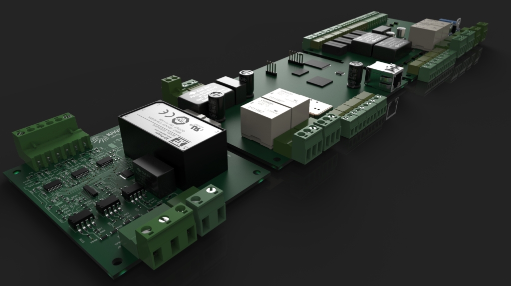 3d model of a pcb