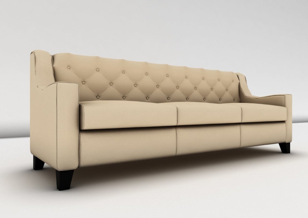 3d rendering of a sofa