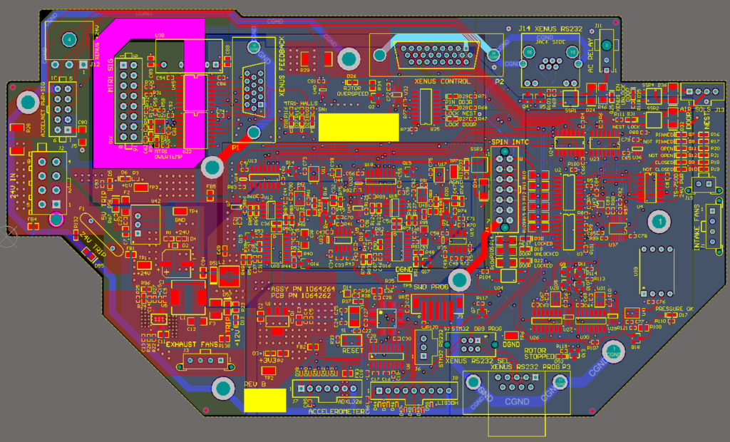 centrifuge safety controller pcb design