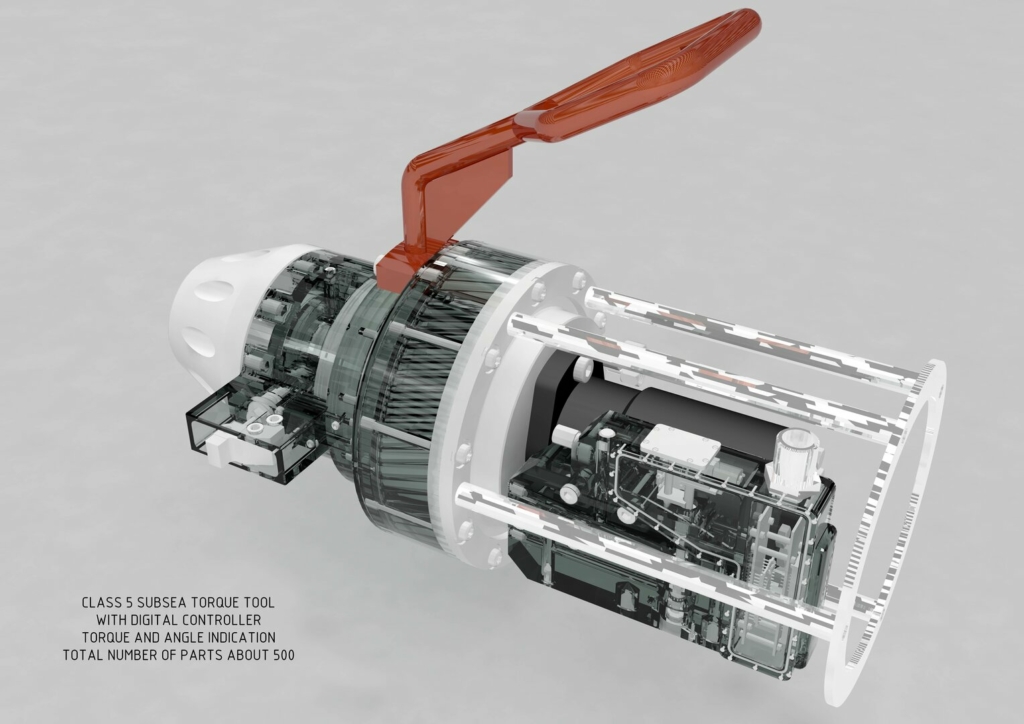 outsourced class 5 subsea torque tool