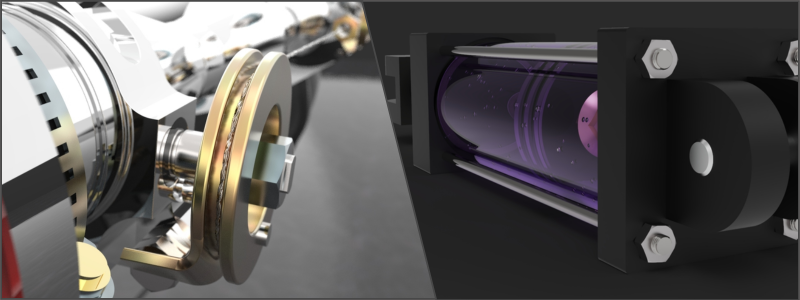 hydraulic cylinder and intake assembly examples of CAD design