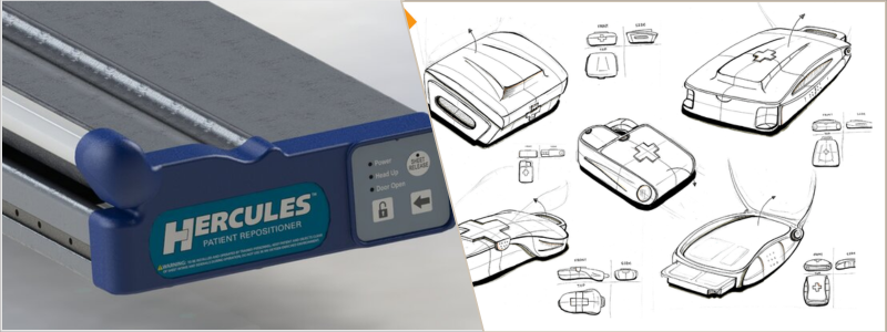 medical devices design and cad drawing examples