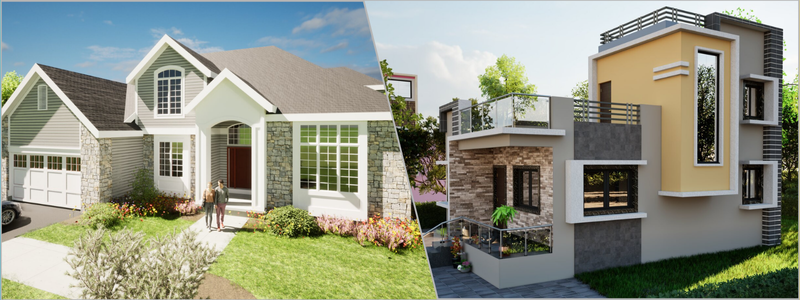 structural designs and 3d renders for custom simple homes | Cad Crowd structural designs and 3d renders for custom simple homes