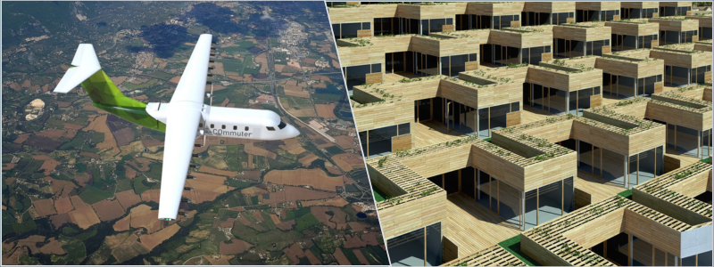 Generative designs of a hybrid powered plane and mountainside dwelling | Cad Crowd Generative designs of a hybrid powered plane and mountainside dwelling