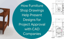 How Furniture Shop Drawings Help Present Designs for Project Approval with CAD Companies