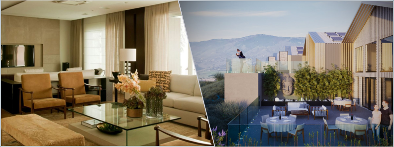 design-build example of a luxury hillside resort | Cad Crowd design-build example of a luxury hillside resort