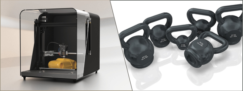 engineering design of a 3D printer and kettleballs by Cad Crowd engineering experts | Cad Crowd engineering design of a 3D printer and kettleballs by Cad Crowd engineering experts