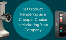 3D product rendering services