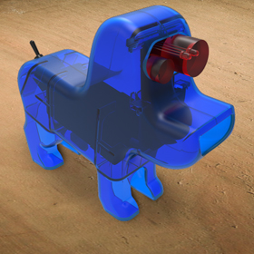 Dog robot design