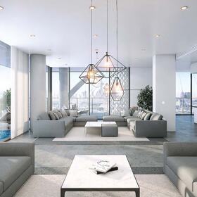 Penthouse interior design