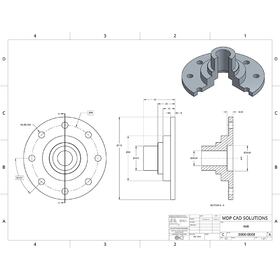 convert 3d into 2d file autocad