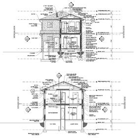 Residence CAD drawing