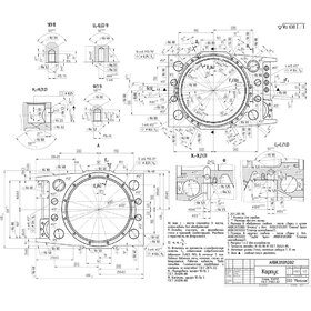 Explosion-proof motor legacy drawing conversions