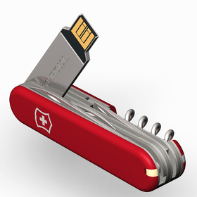 Swiss army knife with a USB