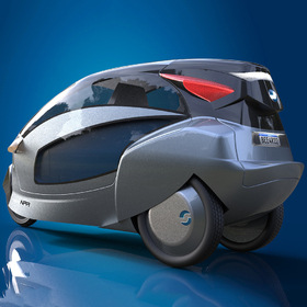 Smart electric tricycle design 
