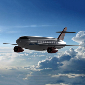 3D aeroplane model