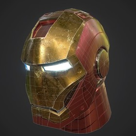 Iron man helmet design