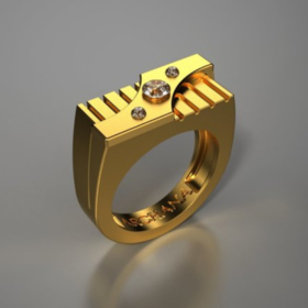 Jewellery ring rendering
