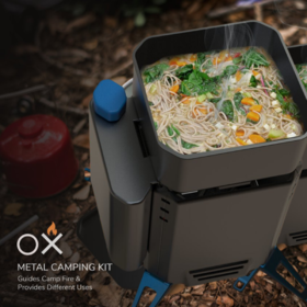 OX Metal Camping Kit new product design