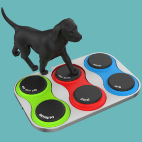 Dog communication board concept prototype