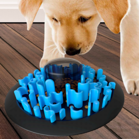 Slow feeder dog bowl prototype