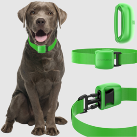 Smart pet tracking collar for dogs & cats