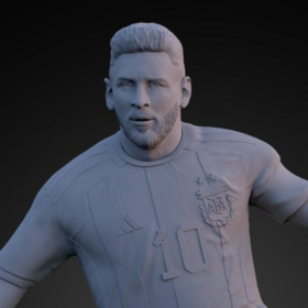 3D model football player