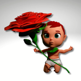 Animated Baby Character